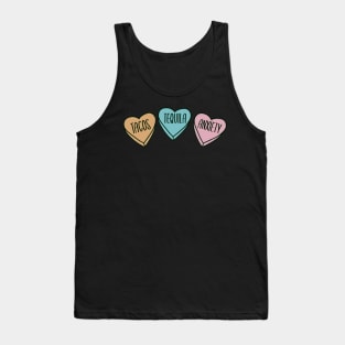 Tacos Tequila Anxiety Tank Top